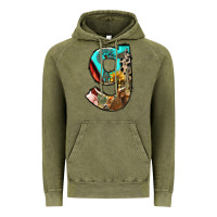Vintage Olive farm life alphabet lowercase letters g Vintage Hoodie - BundleAndBundleShop