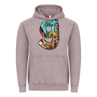Vintage Zinc farm life alphabet lowercase letters g Vintage Hoodie - BundleAndBundleShop