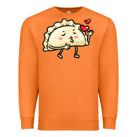Carrot pierogi lovers t  shirt pierogi kawaii emoticon polish food dyngus day Premium Sweatshirt - baoMotion