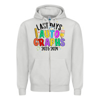 Dove Grey last days auto graphs Zipper Hoodie - JahusDesignShop
