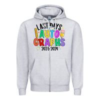 Heather Grey last days auto graphs Zipper Hoodie - JahusDesignShop