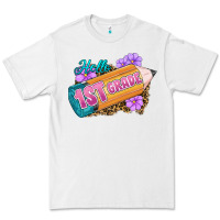 White Hello 1st Grade Premium Tee - RanaPortraitStore