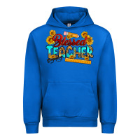 Cobalt blessed teacher Urban Hoodie - RanaPortraitStore