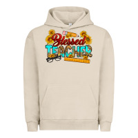 Pigment French Oak blessed teacher Urban Hoodie - RanaPortraitStore