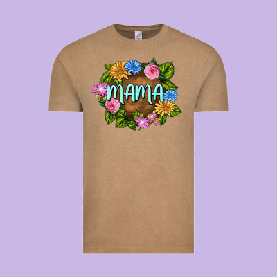 Mama Mother's Day Vintage Tee Designed By Fadigitalartstudio