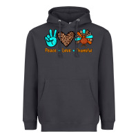 Smoke peace love thankful Heavyweight Hoodie - JahusDesignShop
