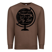 Chestnut i haven't been everywhere but it's on my list travel t shirt Premium Sweatshirt - baoMotion