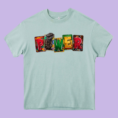 Black Power Black History Black Lives Matter Junet Heavy Core Tee Designed By Cowgirlartshop