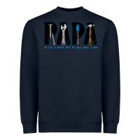 Navy if he can't fix it no one can Heavyweight Sweatshirt - JahusDesignShop