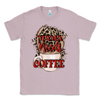 Lilac Mama needs coffee Mother's Day Classic Tee - CowGirlArtShop