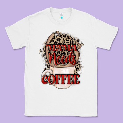 Mama Needs Coffee Mother's Day Classic Tee Designed By Cowgirlartshop