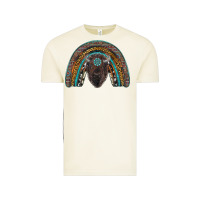 Vintage Arctic western rainbow with bison Vintage Tee - RanaPortraitStore