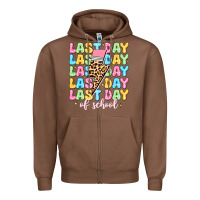 Chestnut last day of school Zipper Hoodie - JahusDesignShop