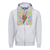 Heather Grey last day of school Zipper Hoodie - JahusDesignShop