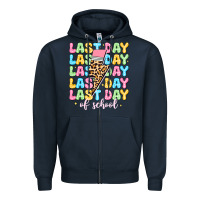 Navy last day of school Zipper Hoodie - JahusDesignShop