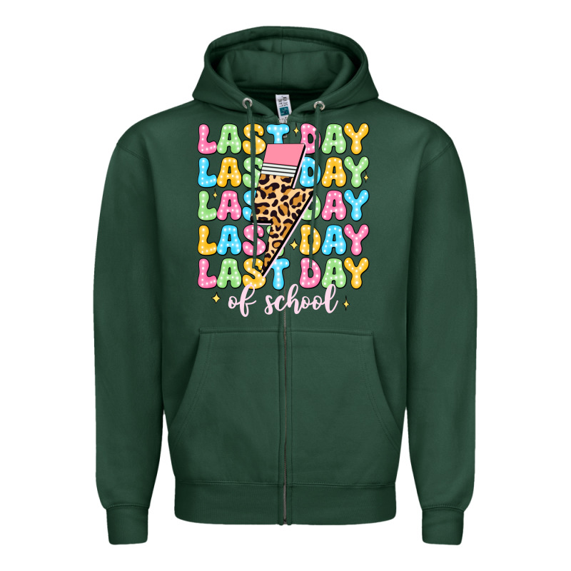 Last Day Of School Zipper Hoodie by JahusDesignShop | Teevron