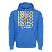 True Royal last day of school Zipper Hoodie - JahusDesignShop