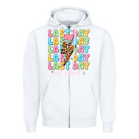 White last day of school Zipper Hoodie - JahusDesignShop