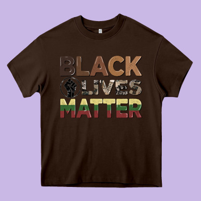 Black Lives Matter Juneteenth Heavy Core Tee Designed By Cowgirlartshop