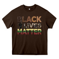 Chocolate Brown black lives matter juneteenth Heavy Core Tee - CowGirlArtShop