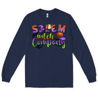 Navy salem witch company Long Sleeve Tee - BundleAndBundleShop