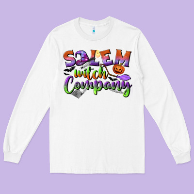 Salem Witch Company Long Sleeve Tee Designed By Bundleandbundleshop