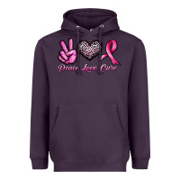 Plum peace love cure Heavyweight Hoodie - JahusDesignShop