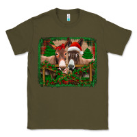 Army Green christmas donkeys Classic Tee - Jasminsmagicworld