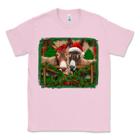 Bubblegum Pink christmas donkeys Classic Tee - Jasminsmagicworld