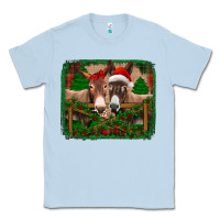 Dusty Blue christmas donkeys Classic Tee - Jasminsmagicworld
