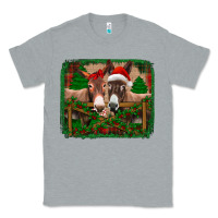 Heather Grey christmas donkeys Classic Tee - Jasminsmagicworld