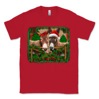 Red christmas donkeys Classic Tee - Jasminsmagicworld