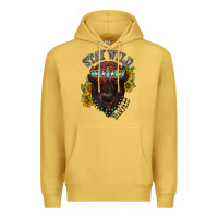 Antique Gold turquoise bison Premium Hoodie - RacoonDesign