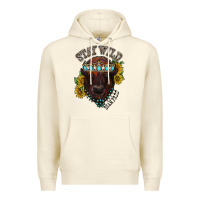 Sandshell turquoise bison Premium Hoodie - RacoonDesign