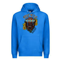 True Royal turquoise bison Premium Hoodie - RacoonDesign