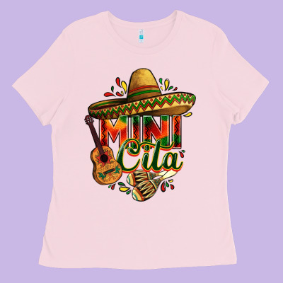 Mini Cita Ladies Tee Designed By Fadigitalartstudio