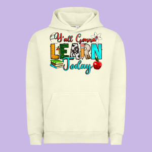 Y'all Gonna Learn Today Urban Hoodie Designed By Ranaportraitstore
