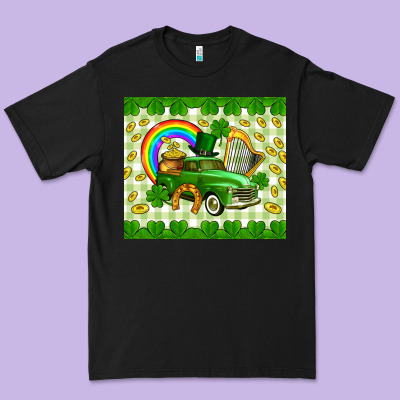 St. Patrick's Truck Premium Tee Designed By Cowgirlartshop