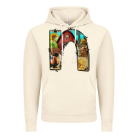 Vintage Artic farm life alphabet lowercase letters n Vintage Hoodie - BundleAndBundleShop
