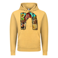 Vintage Mustard farm life alphabet lowercase letters n Vintage Hoodie - BundleAndBundleShop