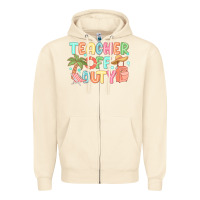 Sandshell teacher off duty summer Zipper Hoodie - JahusDesignShop