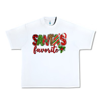 White Santa's Favorite Urban Heavy Tee - BundleAndBundleShop