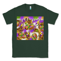 Sports Green Mardi Gras with king cake tumbler Classic Tee - HowdyJamesFarm