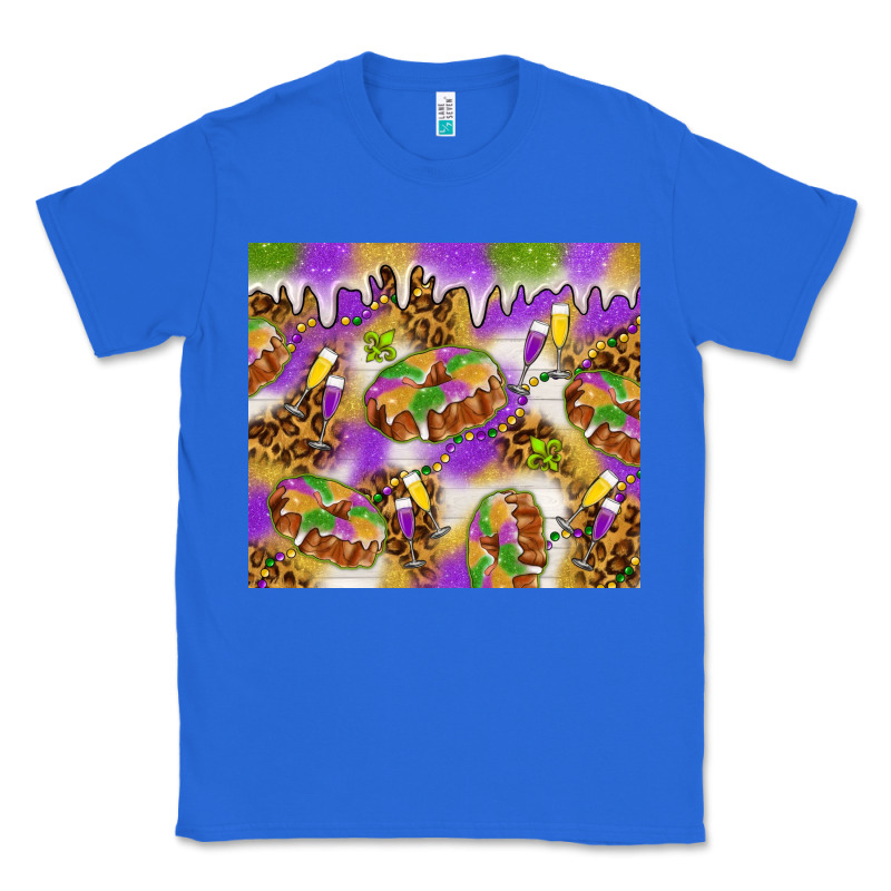 Mardi Gras With King Cake Tumbler Classic Tee by HowdyJamesFarm | Teevron