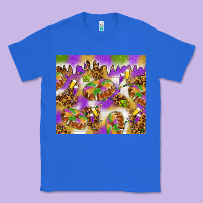 Mardi Gras With King Cake Tumbler Classic Tee Designed By Howdyjamesfarm