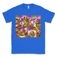 True Royal Mardi Gras with king cake tumbler Classic Tee - HowdyJamesFarm