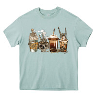 Arona skeleton coffee Heavy Core Tee - Jasminsmagicworld