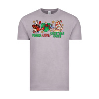Vintage Zinc peace love christmas cakes bbs Vintage Tee - BundleAndBundleShop