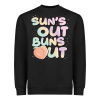 Black sun's out buns out Heavyweight Sweatshirt - JahusDesignShop