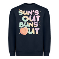 Navy sun's out buns out Heavyweight Sweatshirt - JahusDesignShop